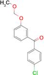 (4-chlorophenyl)[3-(methoxymethoxy)phenyl]methanone