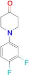 1-(3,4-difluorophenyl)piperidin-4-one