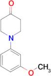 1-(3-methoxyphenyl)piperidin-4-one