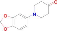 1-(1,3-benzodioxol-5-yl)piperidin-4-one