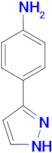 4-(1H-pyrazol-5-yl)aniline