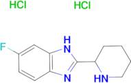 5-fluoro-2-(2-piperidinyl)-1H-benzimidazole dihydrochloride
