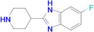 5-fluoro-2-piperidin-4-yl-1H-benzimidazole