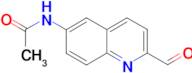 N-(2-formylquinolin-6-yl)acetamide