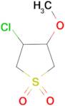 3-chloro-4-methoxytetrahydrothiophene 1,1-dioxide