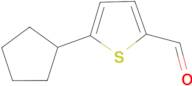 5-cyclopentylthiophene-2-carbaldehyde