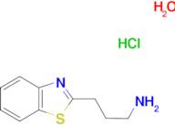 3-(1,3-benzothiazol-2-yl)-1-propanamine hydrochloride hydrate