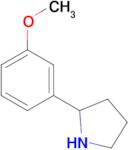 2-(3-methoxyphenyl)pyrrolidine