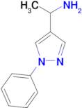 1-(1-phenyl-1H-pyrazol-4-yl)ethanamine