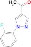 1-[1-(2-fluorophenyl)-1H-pyrazol-4-yl]ethanone