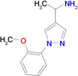 1-[1-(2-methoxyphenyl)-1H-pyrazol-4-yl]ethanamine