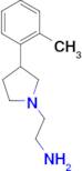 2-[3-(2-methylphenyl)pyrrolidin-1-yl]ethanamine