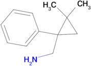 1-(2,2-dimethyl-1-phenylcyclopropyl)methanamine