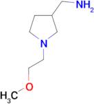 1-[1-(2-methoxyethyl)pyrrolidin-3-yl]methanamine