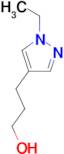 3-(1-ethyl-1H-pyrazol-4-yl)propan-1-ol