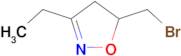 5-(bromomethyl)-3-ethyl-4,5-dihydroisoxazole