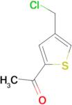 1-[4-(chloromethyl)-2-thienyl]ethanone