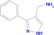 1-(3-phenyl-1H-pyrazol-4-yl)methanamine