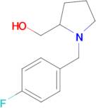 [1-(4-fluorobenzyl)pyrrolidin-2-yl]methanol