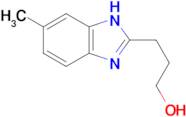 3-(5-methyl-1H-benzimidazol-2-yl)propan-1-ol