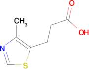 3-(4-methyl-1,3-thiazol-5-yl)propanoic acid