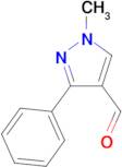 1-methyl-3-phenyl-1H-pyrazole-4-carbaldehyde