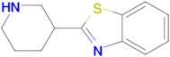 2-(3-piperidinyl)-1,3-benzothiazole