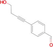 4-(4-hydroxybut-1-yn-1-yl)benzaldehyde