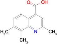 2,7,8-trimethyl-4-quinolinecarboxylic acid