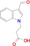 3-(3-formyl-1H-indol-1-yl)propanoic acid