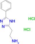 [2-(3-phenyl-1H-1,2,4-triazol-5-yl)ethyl]amine dihydrochloride