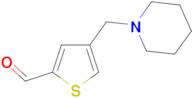 4-(piperidin-1-ylmethyl)thiophene-2-carbaldehyde