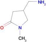 4-(aminomethyl)-1-methylpyrrolidin-2-one