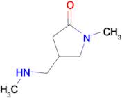 1-methyl-4-[(methylamino)methyl]-2-pyrrolidinone