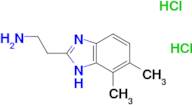 [2-(6,7-dimethyl-1H-benzimidazol-2-yl)ethyl]amine dihydrochloride