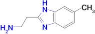 [2-(5-methyl-1H-benzimidazol-2-yl)ethyl]amine