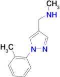 N-methyl-1-[1-(2-methylphenyl)-1H-pyrazol-4-yl]methanamine