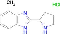 4-methyl-2-(2-pyrrolidinyl)-1H-benzimidazole hydrochloride