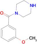 1-(3-methoxybenzoyl)piperazine