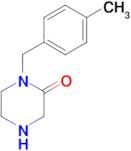 1-(4-methylbenzyl)piperazin-2-one