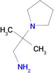 (2-methyl-2-pyrrolidin-1-ylpropyl)amine