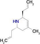 (2S,6S)-2,6-diallyl-4-methyl-1,2,3,6-tetrahydropyridine