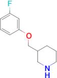 3-[(3-fluorophenoxy)methyl]piperidine