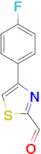 4-(4-fluorophenyl)-1,3-thiazole-2-carbaldehyde