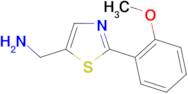 1-[2-(2-methoxyphenyl)-1,3-thiazol-5-yl]methanamine