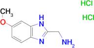[(5-methoxy-1H-benzimidazol-2-yl)methyl]amine dihydrochloride