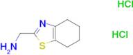 (4,5,6,7-Tetrahydro-1,3-benzothiazol-2-ylmethyl)amine dihydrochloride