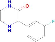 3-(3-fluorophenyl)piperazin-2-one