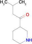 3-methyl-1-piperidin-3-ylbutan-1-one