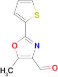 5-methyl-2-(2-thienyl)-1,3-oxazole-4-carbaldehyde